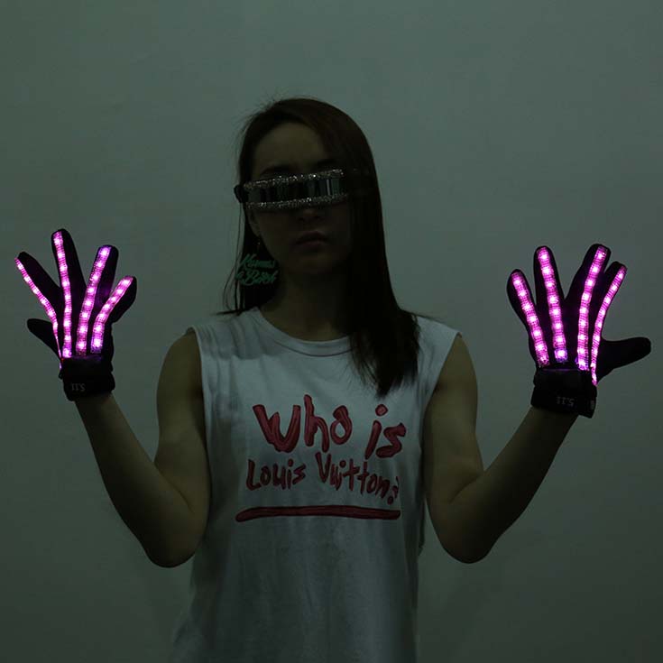 LED 手袋 演出道具